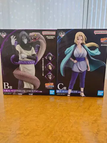 NARUTO 나루토 돌풍전 전설의 3닌자 오로치마루 츠나데 피규어