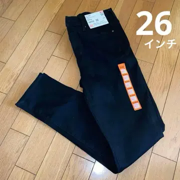 [ 새상품 미사용 ] 유니클로 히트텍 울트라 슬림 스트레이트 청바지 26