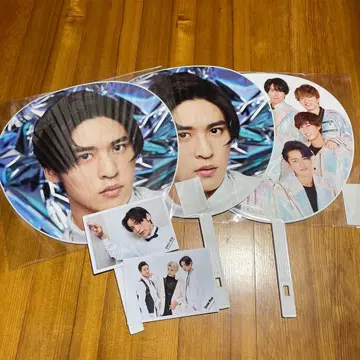 SnowMan 메구로 렌 부채 공식 사진