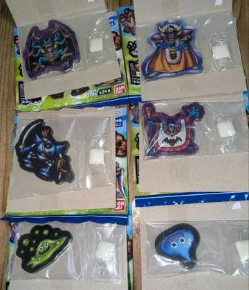 드래곤 퀘스트 캐릭터 마그네트 6개 조마 시도 하곤