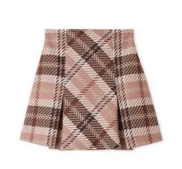 SNIDEL 스나이델 로빙 체크 스커트 핑크 0 사이즈