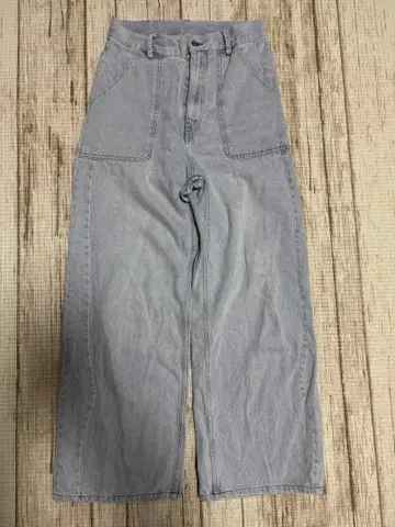 lawgy 라우지 뉴앙스 웨이브 데님 팬츠 팬츠 데님