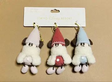 디즈니 크리스마스 2025 릴린린 봉제 인형 참 세트 새상품