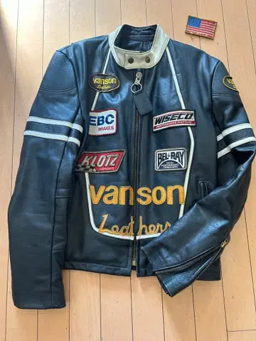 vanson 가죽 자켓 사이즈 38