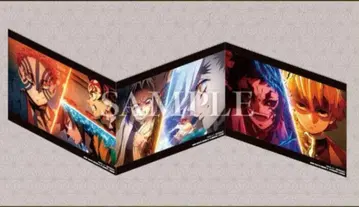 극장판 귀멸의 칼날 입장자 혜택 뱀 접이식 엽서 세트