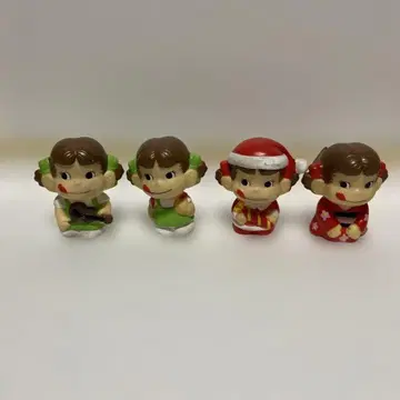 페코짱 소프트 비닐 인형 4개