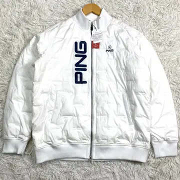 택 포함 새상품 워셔블 PING 스트레치 충전솜 블루종 골프 남성용 XL
