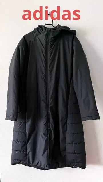 [ adidas ] 아디다스 여성용 벤치 코트 블랙