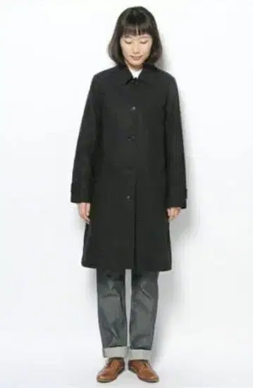 MARGARET HOWELL 다운 라이너부 스텐카라 코트