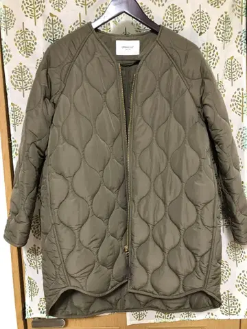 OPAQUE CLIP 퀼팅 코트 자켓