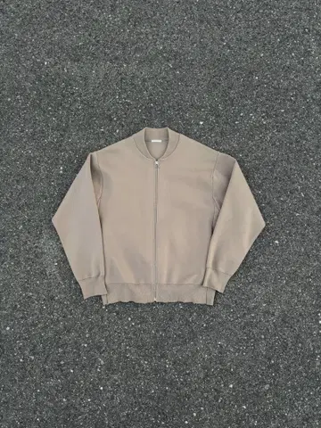 베이지 집업 블루종