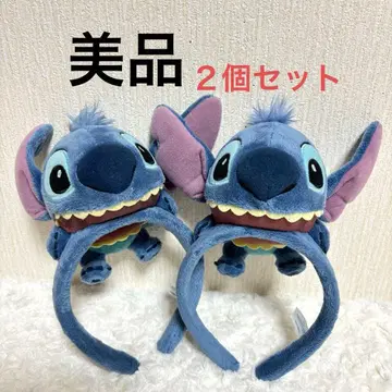 디즈니 스티치 머리띠 2개 세트