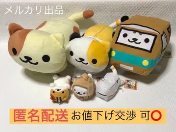 반프레스토 고양이 모으기 봉제 인형 마스코트 B세트