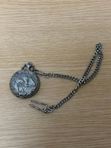 Spenceroad 말 조각 회중시계