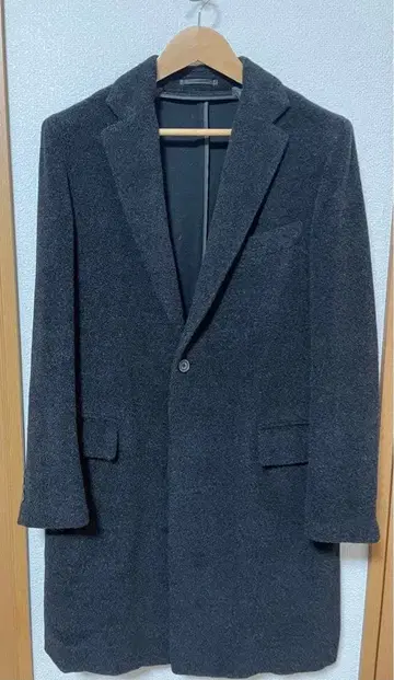 DESIGNWORKS 알파카 혼방 체스터 코트 사이즈 46