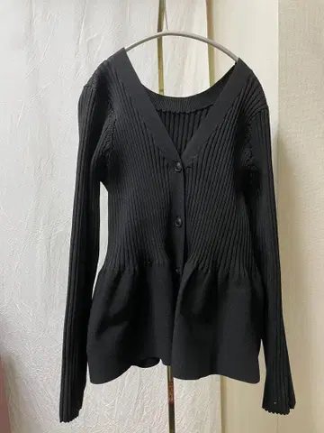 gallardagalante 블랙 긴팔 가디건 F 사이즈 cfcl