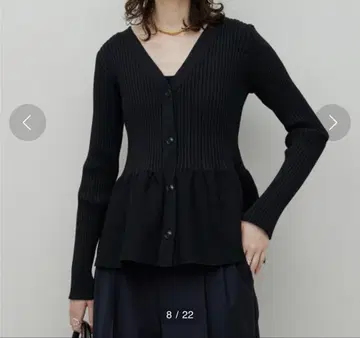 개럴개런트 가디건 전후 2way 페플럼 2WAY 가디건 cfcl