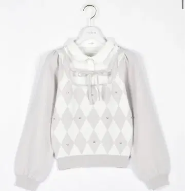 evelyn 옷깃 비쥬 니트