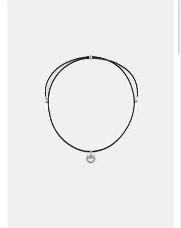 h'eres CETACEA LEATHER CHOKER NECKLACE