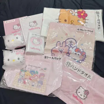 제일복권 헬로키티 9종 세트