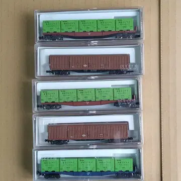 미사용 새상품 KATO 화물차 5량