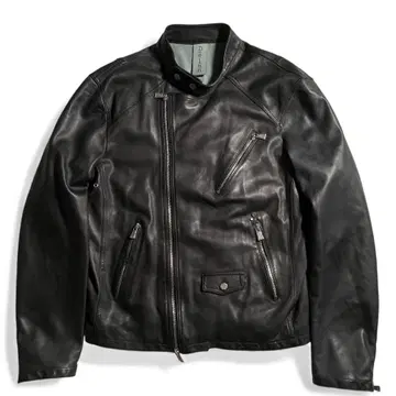 딜런 델란 알피오 세미 더블 라이더 자켓 가죽 자켓