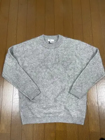 BEAUTY&YOUTH 그레이 크루넥 스웨터 M