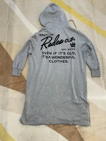 RODEO CROWNS 후드 부착 롱 후드티 FREE