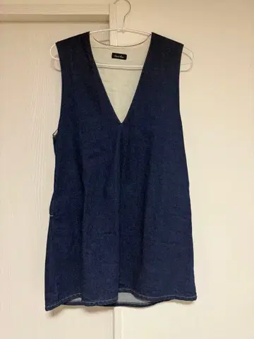 steven alan 데님 미니 원피스