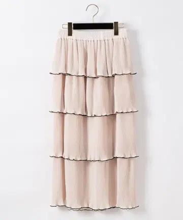 미사용 새상품 그레이스 콘티넨탈 플리츠 레이어드 스커트 36