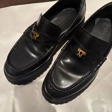 블랙 로퍼 staccato 스태커토 22.5cm