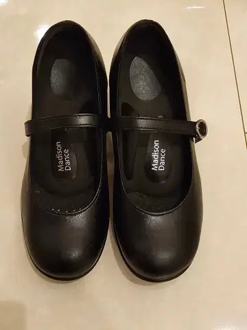 Madison Dance 블랙 하이힐 스트랩 포함