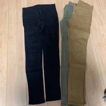 3개 세트 moussy 사이즈 1 페기 팬츠