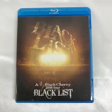 애시드 블랙 / 2008 tour BLACK LIST