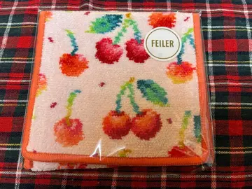 페이러 체리 도트 손수건 파우치 페일 핑크 (WEB 한정판) 완판템