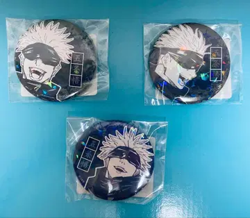 홀로그래픽 캔뱃지 3개 세트