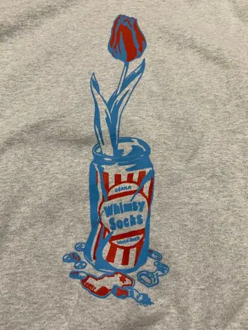 Whimsy Socks wasted youth 콜라보 맨투맨 verdy