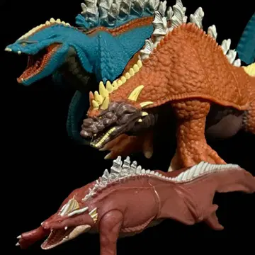 무비 몬스터 시리즈 고질라 S.P 싱귤러 포인트 소프트 비닐 3체 세트