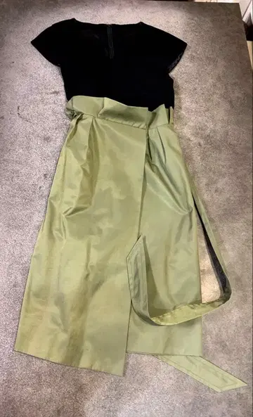 Petirobe 원피스 블랙 올리브 M 9호