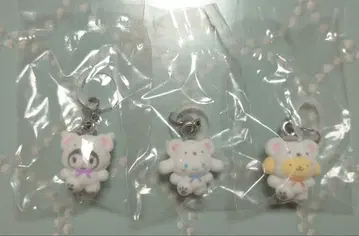 메지루시 액세서리 폭신폭신 스노우 쿠로미 시나모롤 폼폼푸딩