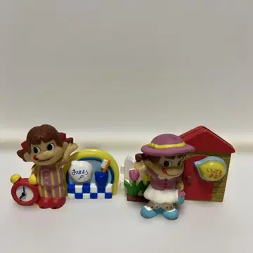 페코짱 피규어 부착 메모 스탠드 2개 세트