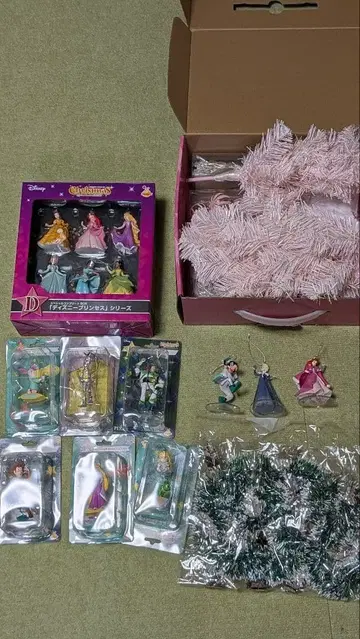 Francfranc 크리스마스 트리 디즈니 오너먼트 세트