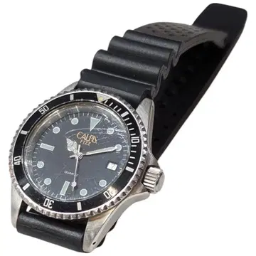 칼피스 피즈 다이버즈 CALPS Fizz 쿼츠 손목시계 블랙