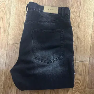 mnml 블랙 플레어 데님 32