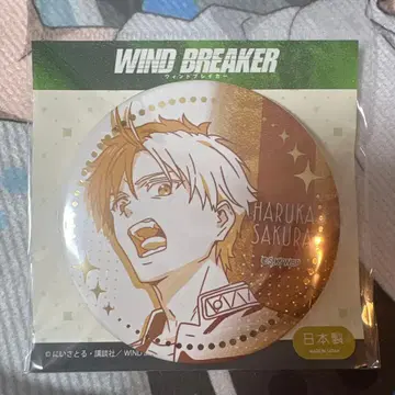 윈브레 금박 캔뱃지 사쿠라 하루카