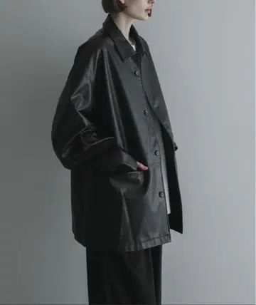 remer 루즈 빈티지 자켓 L 페이크 레더 자켓 L 사이즈