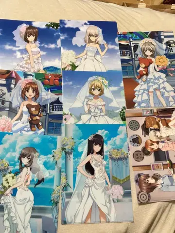 걸즈&판처 클리어 파일 세트