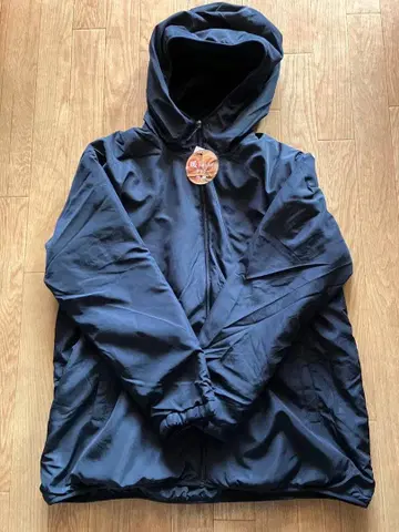 새상품 자켓 후드 부착 아우터 네이비 빅 사이즈 3L 안감 샤기