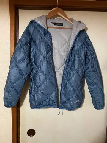 mont-bell 후드 부착 다운 자켓 일본 S