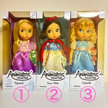 디즈니 애니메이터 컬렉션 라푼젤 백설공주 신데렐라